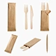 wooden fork and knife